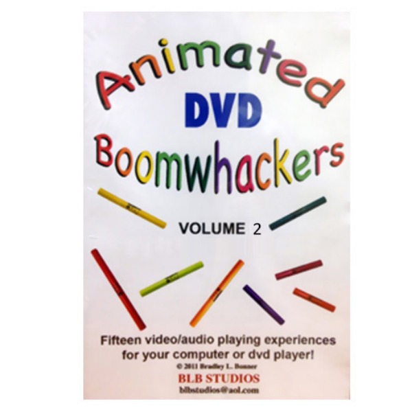 BoomWhacker 붐웨커 DVD Vol.2 Rhythm Band Animated Boomwhackers Vol 2