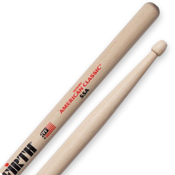 VicFirth 55A 우든팁 American Classic Hickory 55A